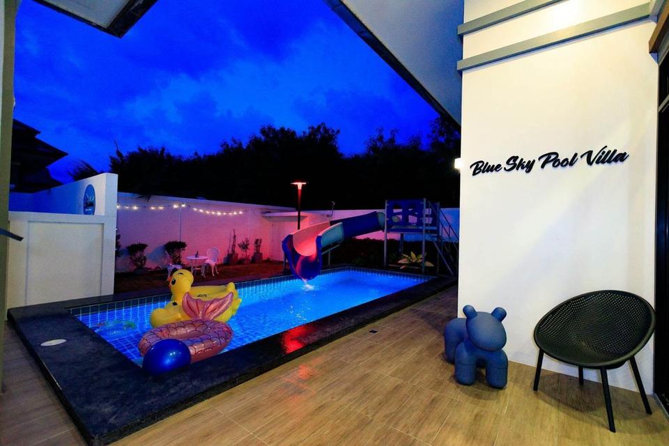 ที่พัก พูลวิลล่า The Blue Sky Pool Villa Huahin 14