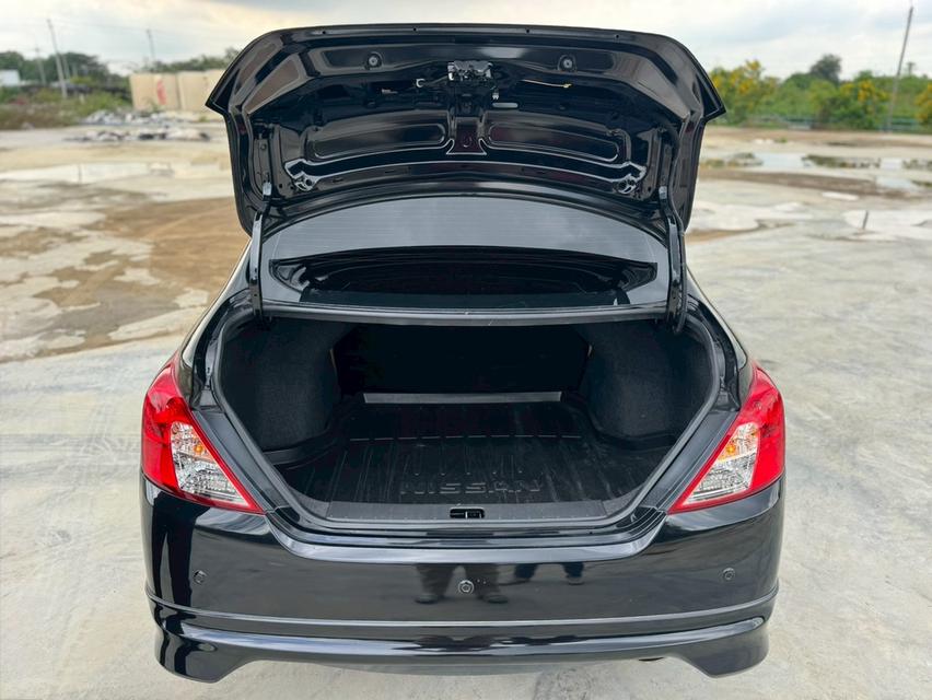 NISSAN ALMERA 1.2 Sedan 4dr E SPORTECH XTRONIC CVT FWD 1.2i. ปี 2019  สีดำ  เกียร์ออโต้ 6