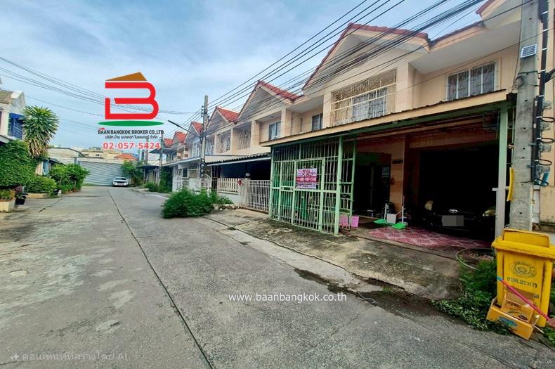  ทาวน์เฮาส์ หมู่บ้าน วิโรจน์วิลล์ เนื้อที่ 18.2 ตรว. ถนนทางหลวงหมายเลข 345 ตำบลละหาร อำเภอบางบัวทอง จังหวัดนนทบุรี
