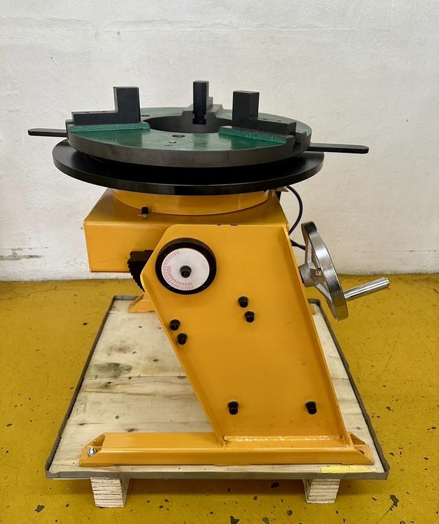 เครื่องหมุนจับชิ้นงาน HD-100 220V จับชิ้นงาน2.5นิ้ว-15นิ้ว รับน้ำหนัก100กก