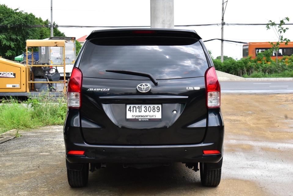 รหัสรถ PB3089 TOYOTA AVANZA 1.5 G 2015 20