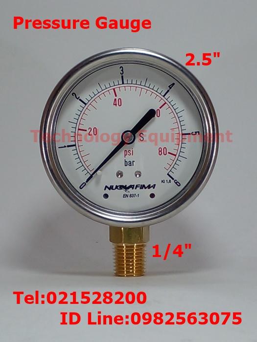 Pressure Gauge  Nuovafima  พร้อมส่ง รูปที่ 3