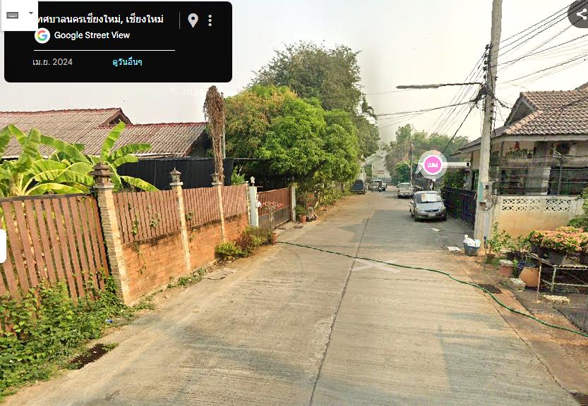 ที่ดินทำเลดี ในตัวเมืองเชียงใหม่ เนื้อที่ 100 ตารางวา โซนป่าตันใกล้โลตัสคำเที่ยง เพียงตารางวาละ 45,000 บาท 6