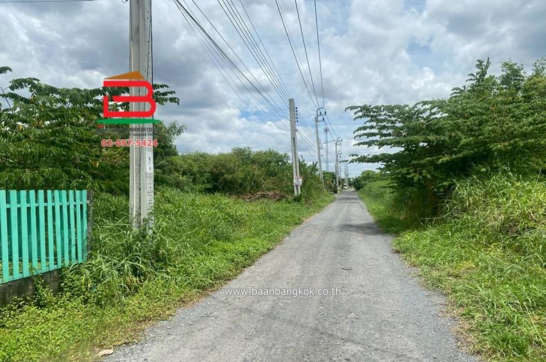 ที่ดินถมแล้ว ซอยสายไหม 56 เนื้อที่ 500 ตรว. ใกล้ ICON สายไหม 56, สายไหมอเวนิว ถนนสายไหม แขวงสายไหม เขตสายไหม