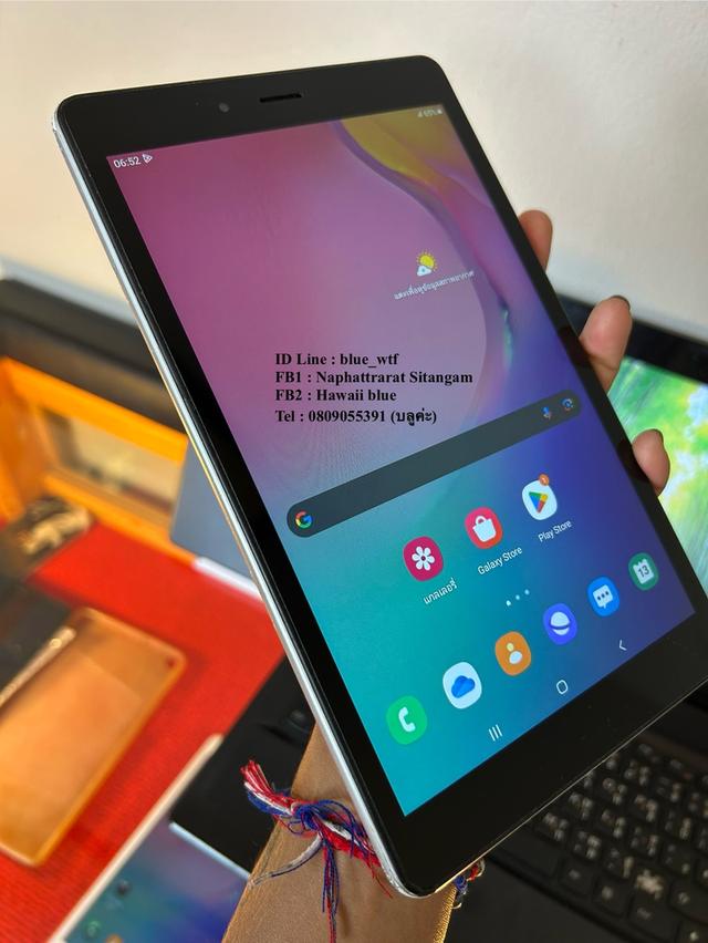 Samsung Tab A 8.0 (2019) จอ8นิ้ว ใส่ซิมโทรได้ 4G Android 11โหลดได้ทุกแอพ ใช้งานปกติ ได้ทุกซิม 4