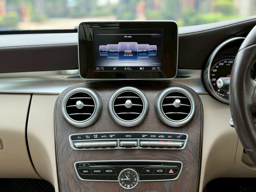 รหัสรถ PJP3089 2015 MERCEDES-BENZ C300 2.1 Exclusive 12