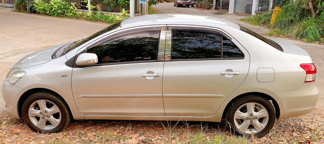 Vios 2007 สีเทา 1.5E Auto