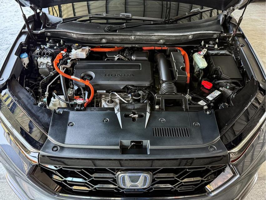 ปี 2023 HONDA CRV, 2.0 eHEV ES โฉม ปี23-ปัจจุบัน สีเทา เบนซิน/ไฮบริด หลังคาพานอรามิคซันรูฟ 7