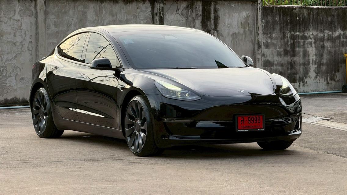 TESLA Model3 Performance AWD ปี2023 วารันตีศูนย์ TESLA เหลืออีกยาวๆ ใช้ต่อสบายใจหายห่วง
