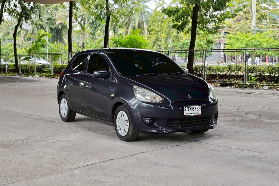 Mitsubishi Mirage 1.2 GLX MT ปี 2013 รถมือเดียว เกียร์ธรรมดา