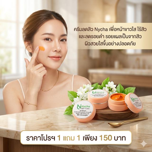 ครีมบำรุงผิวหน้า Nycha รูปที่ 3