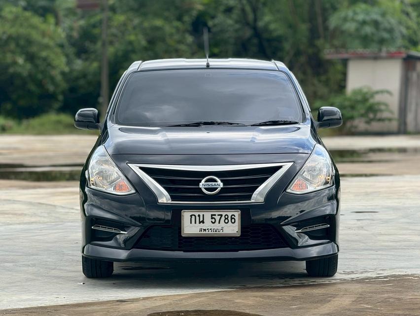 NISSAN ALMERA 1.2 Sedan 4dr E SPORTECH XTRONIC CVT FWD 1.2i. ปี 2019  สีดำ  เกียร์ออโต้