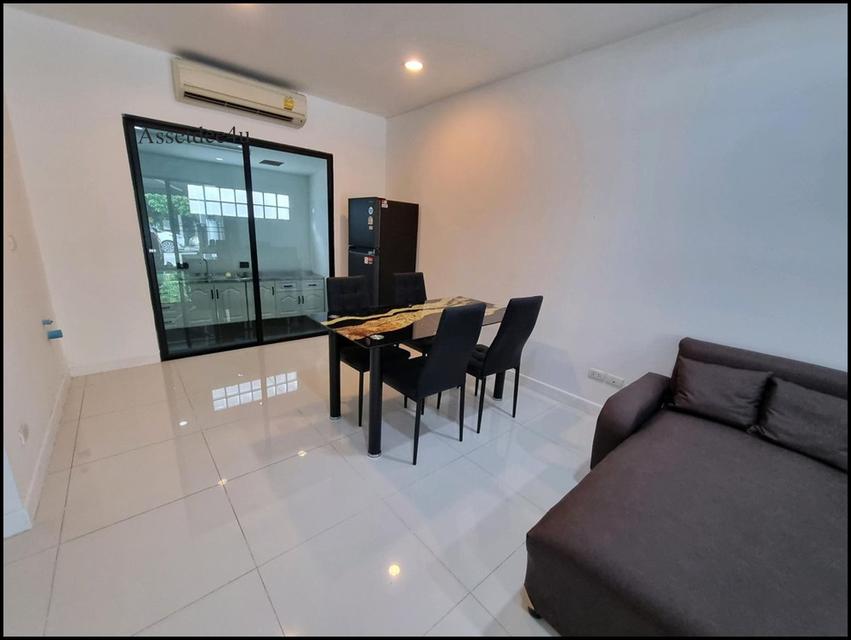 AT608 ให้เช่าทาวน์โฮม 3 ชั้น พร้อมเฟอร์นิเจอร์และเครื่องใช้ไฟฟ้า บ้านกลางเมือง กัลปพฤกษ์ ซอยศาลธนบุรี 12