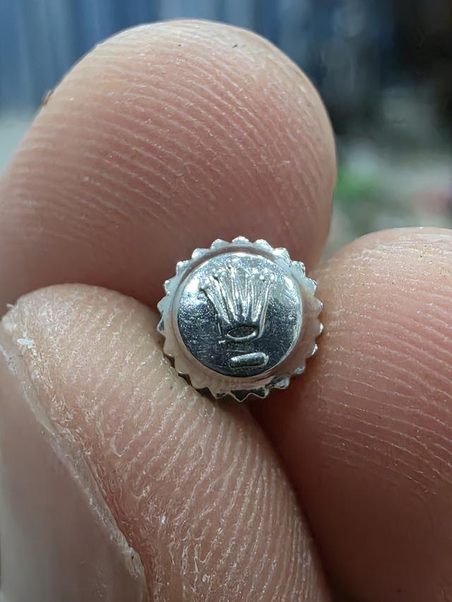 เม็ดมะยม Rolex รุ่นเก่า อะไหล่นาฬิกา ของเก่าเก็บ สวยหายาก ขายตามสภาพ พร้อมส่ง
