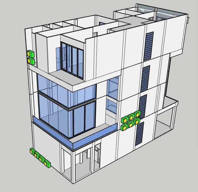 ขายที่ดินแปลงเล็ก 50 ตารางวา ปรีดี 20 สุขุมวิท 71 พร้อมแบบบ้านหรูมีลิฟต์ 13