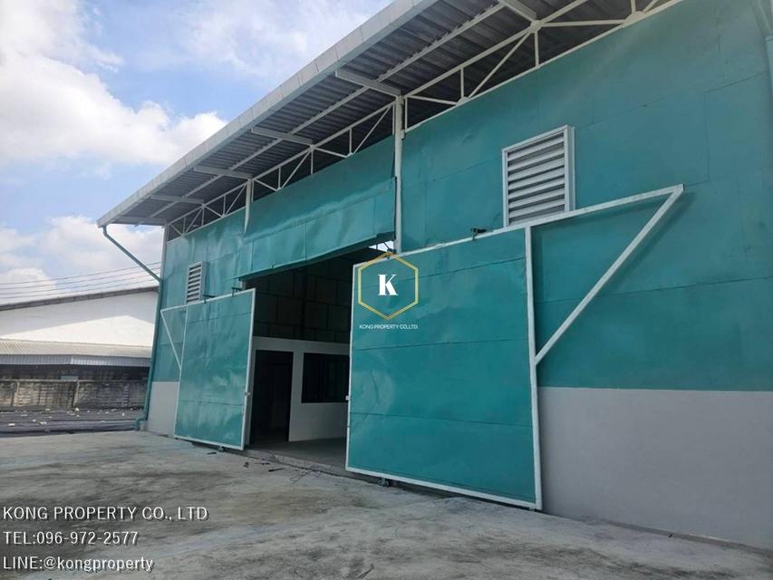 ให้เช่าโรงงาน พื้นที่สีม่วง เพชรเกษม อ้อมน้อย กระทุ่มแบน สมทรสาคร 576 ตรม 2