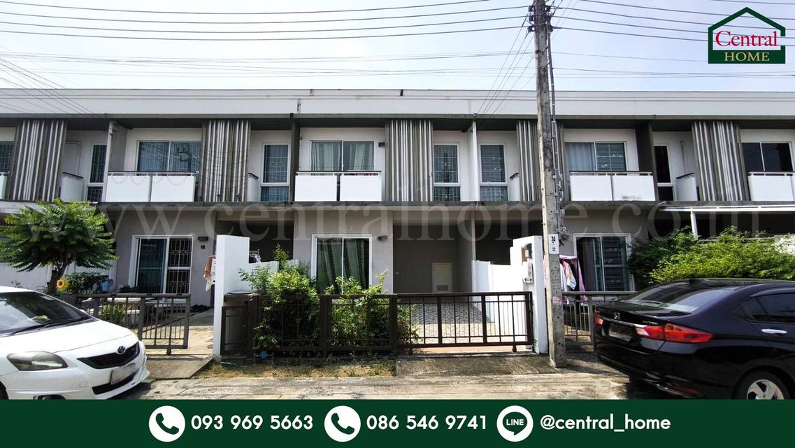 ให้เช่า ทาวน์โฮม พฤกษาทาวน์ พรีเว่ รามอินทรา 117 1