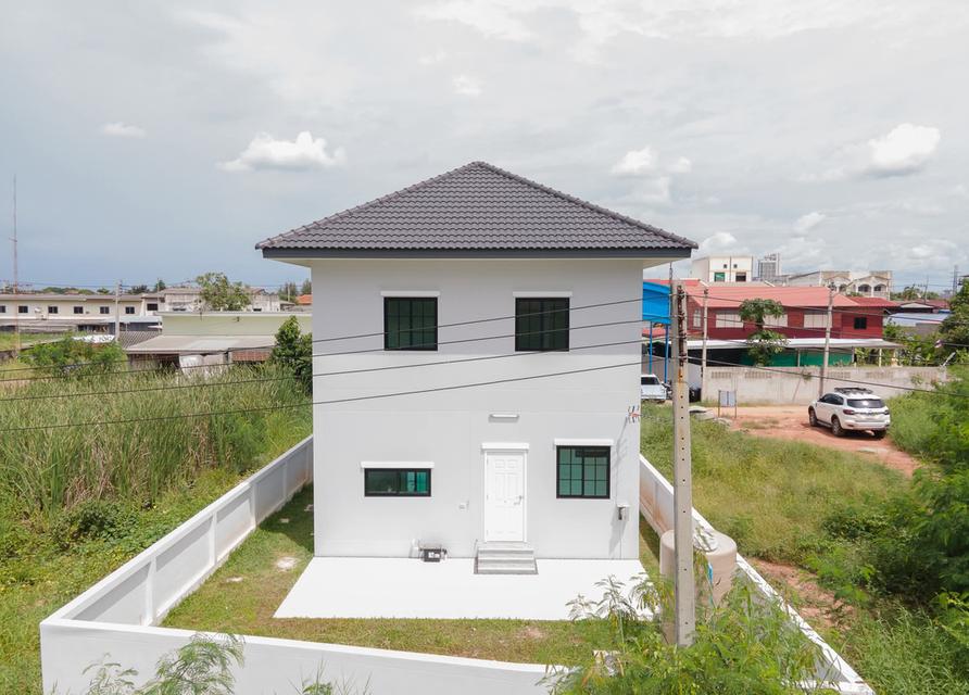 💒 บ้านเดี่ยว2 ชั้น สร้างใหม่ ประโดก-หมื่นไวย ใกล้ M6 ราคาบ้าน 4.89 ลบ. โทร.081-1132531/089-8192526