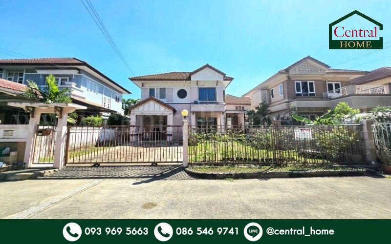 บ้านเดี่ยว มณีรินทร์ เลค แอนด์ พาร์ค ราชพฤกษ์ - ติวานนท์ ติดถนน 345 1