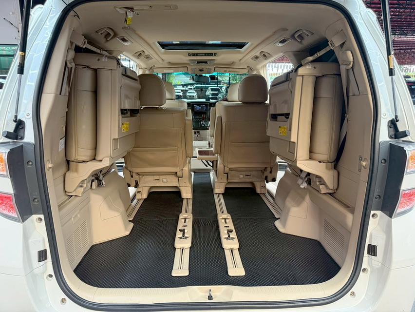 TOYOTA VELLFIRE 2.4 V ปี2011 รถบ้านแท้ รถสวยประวัติดี 8