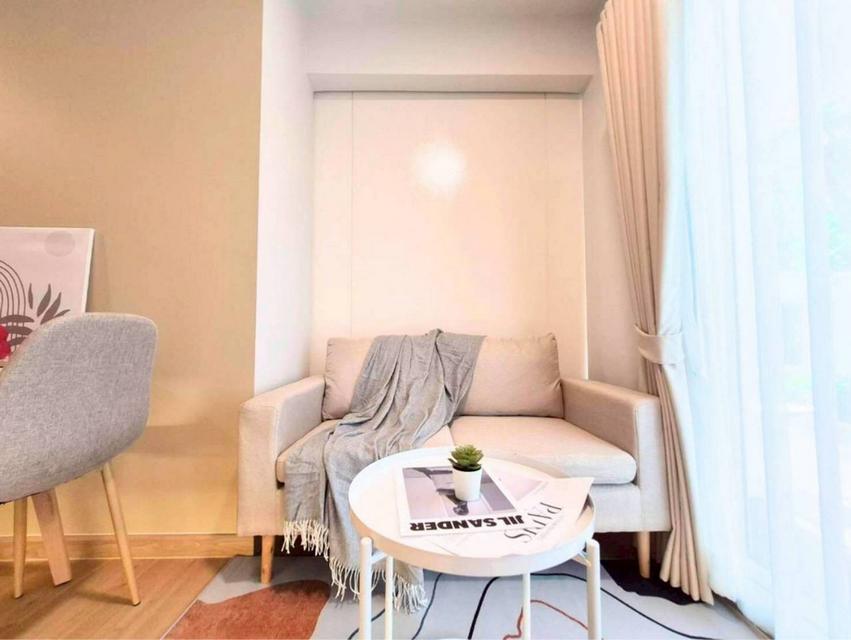 คอนโด เอ สเปซ สุขุมวิท 77 ใกล้ MRT ศรีนุช 45.68 ตารางเมตร 1 นอน ชั้น1 วิวสระส่วนตัว ตึกF ตกแต่งครบ 4