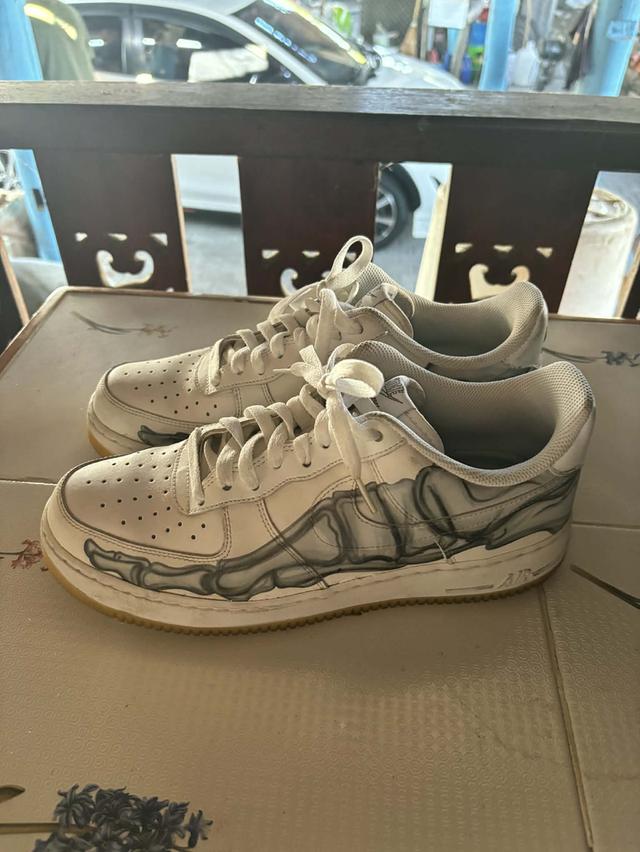 Air force 1 low skeleton halloween