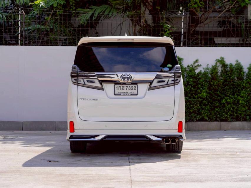 Toyota Vellfire 2.5Z G Edition ปี 2018 เจ้าของเดียว รถสวย เดิม ไม่มีประวัติชน เล่มพร้อมโอน 6