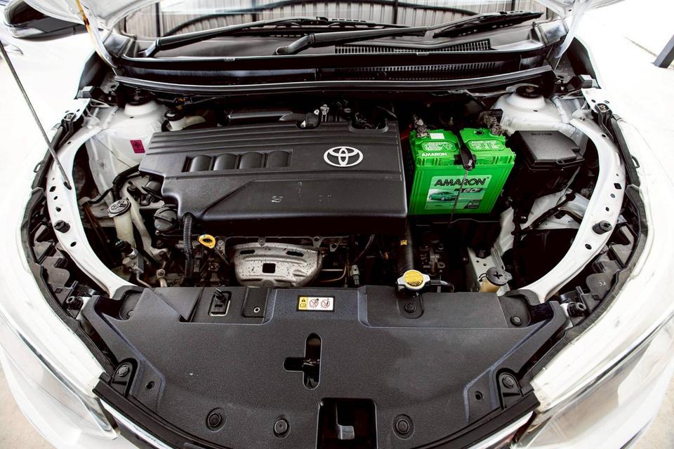 Toyota Yaris 1.2G ปุ่มสตาท์ ปี 2018 สีขาว  12