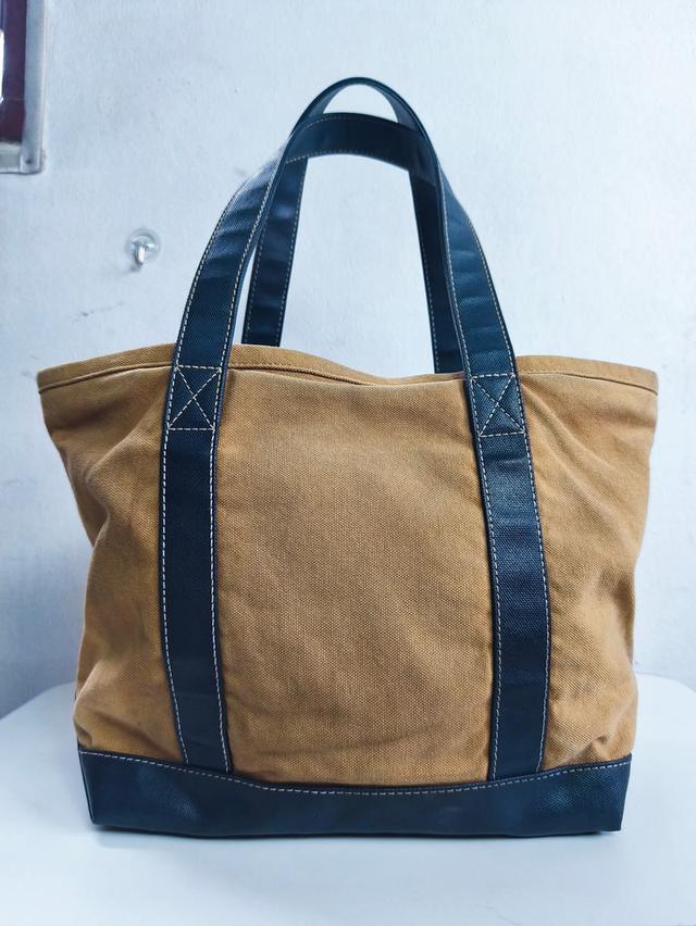 Russet ผ้าเเคนวาสสีน้ำตาลโลโก้R