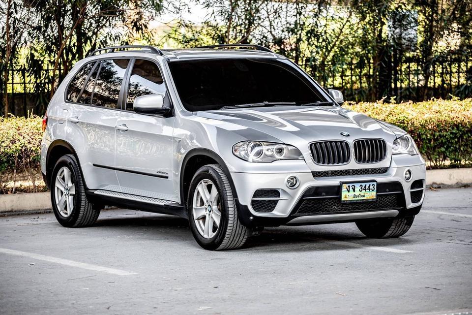 BMW X5 3.0 ดีเซล สีเทา ปี 2011 Top Sunroof  3