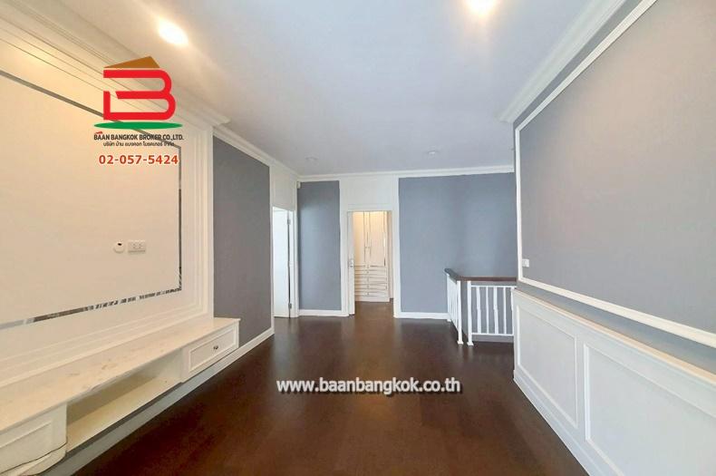 บ้านเดี่ยว 2 ชั้น หลังมุม หมู่บ้าน เศรษฐสิริ วงแหวน-ลำลูกกา เนื้อที่ 77.3 ตรว. ถ.ลำลูกกา ต.บึงคำพร้อย อ.ลำลูกกา จ.ปทุมธานี 9