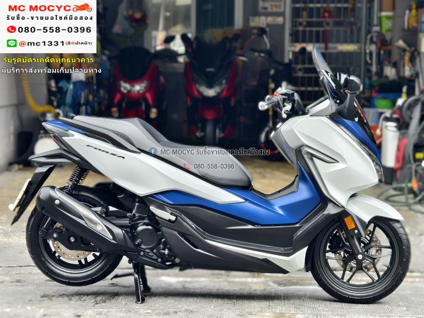 Forza 300 2018 วิ่ง10000โล รถบ้านแท้ เครื่องท่อเดิมๆ ชุดสีสภาพสวย กุญแจบุคเซอวิสครบ No1052