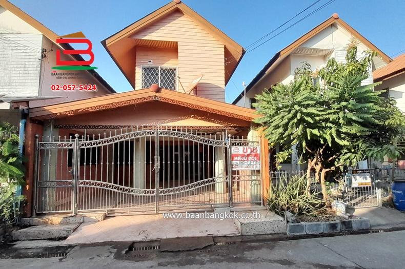 บ้านเดี่ยว บ้านเอื้ออาทรรังสิต คลอง5/3 เนื้อที่ 21 ตรว. ถนนกาญจนาภิเษก ต.คลองห้า อ.คลองหลวง จ.ปทุมธานี 1