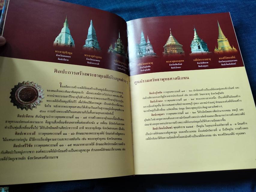 หนังสือพระธาตุเจดีย์ มรดกล้ำค่าของเมืองไทย ประวัติการสร้าง ศิลปะ ตำนาน คำไหว้ องค์ประกอบ 3