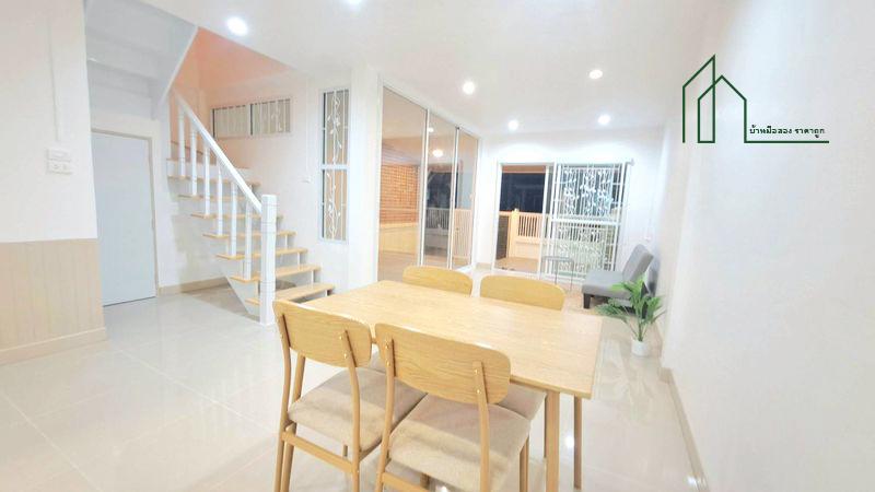 ทาวน์เฮาส์ 2 ชั้น หมู่บ้านบัวทองธานี บางบัวทอง ใกล้ตลาด สมบัติบุรี  18
