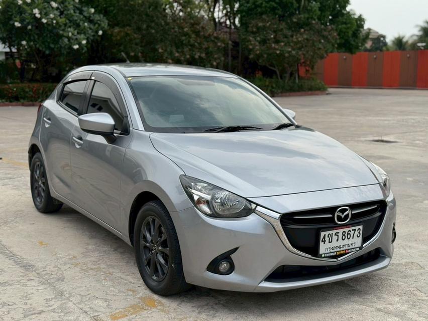 Mazda 2 1.3 Higth Plus 2014 AT สีเทา รูปที่ 3