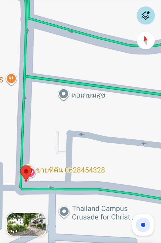 ขายที่ดิน 108 ตรว. ดินแดง ใกล้ทางด่วน ใกล้สถานีรถไฟฟ้า เหมาะสร้างบ้าน หรืออพาร์ทเม้นท์ 1
