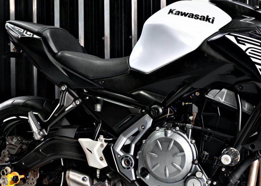 Kawasaki Z650 Abs รถสวยสีขาว ปี 2020  2