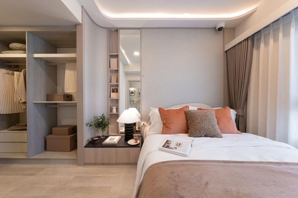 ขายดาวน์คอนโด COBE รัชดา พระราม 9 ชั้น 20 Fully Furnished พร้อมเข้าอยู่ปี 69 ทำเลดี ใกล้ MRT ศูนย์วัฒนธรรม  2