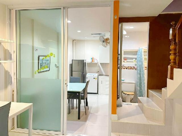 ม.นอร์ทกรุงเทพ 4.4 กม MRT วัชรพล 2.5 กม.ขาย-เช่าทาวน์เฮาส์ 2 ชั้น 18 ตร.วา.145 ตร.ม..2นอน