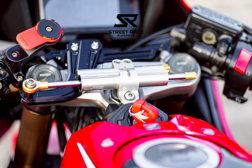 Honda CBR650R 2019 แดง รถปี 2019 รถสวย สภาพดี ท้ายสปอรท ของท่วม 12