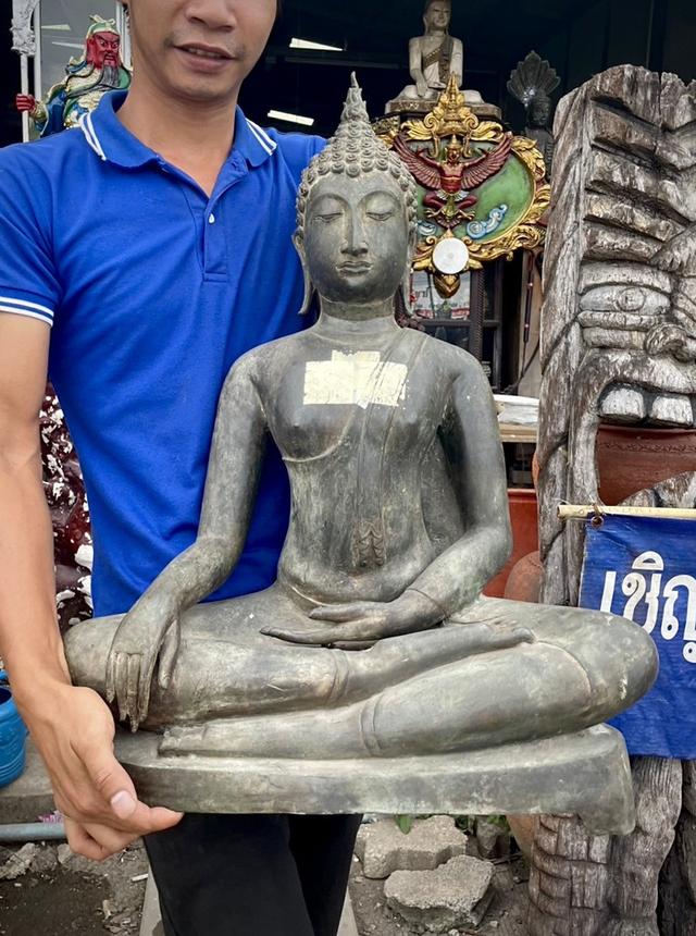 พระสุโขทัย หน้าตัก19นิ้ว ปางมารวิชัย พระพุทธรูปสุโขทัย องค์ใหญ่