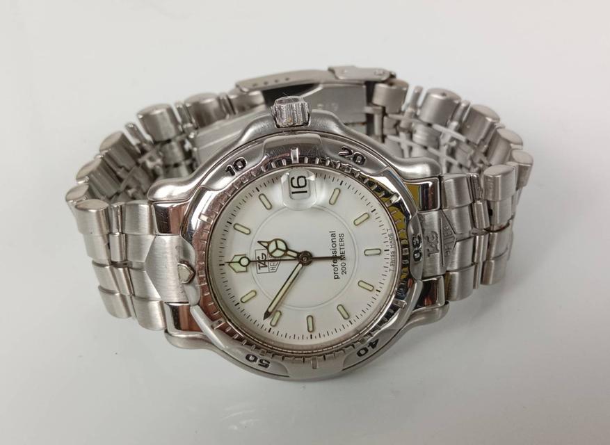 30.TAG HEUER S6000 Professional Men size ระบบ Quartz หน้าปัด 36 mm พร้อมกล่องแท้+คู่มือ