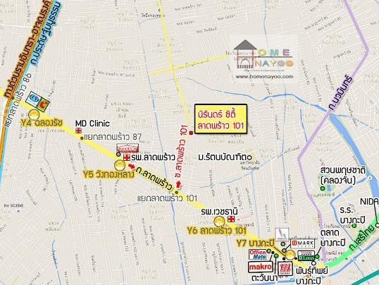 ขายคอนโด นิรันดร์ ลาดพร้าว 101 NIRAN LADPRAO 101 ตึก G ชั้น 3 ตึกแรก ตกแต่งสวยพร้อมอยู่ 12
