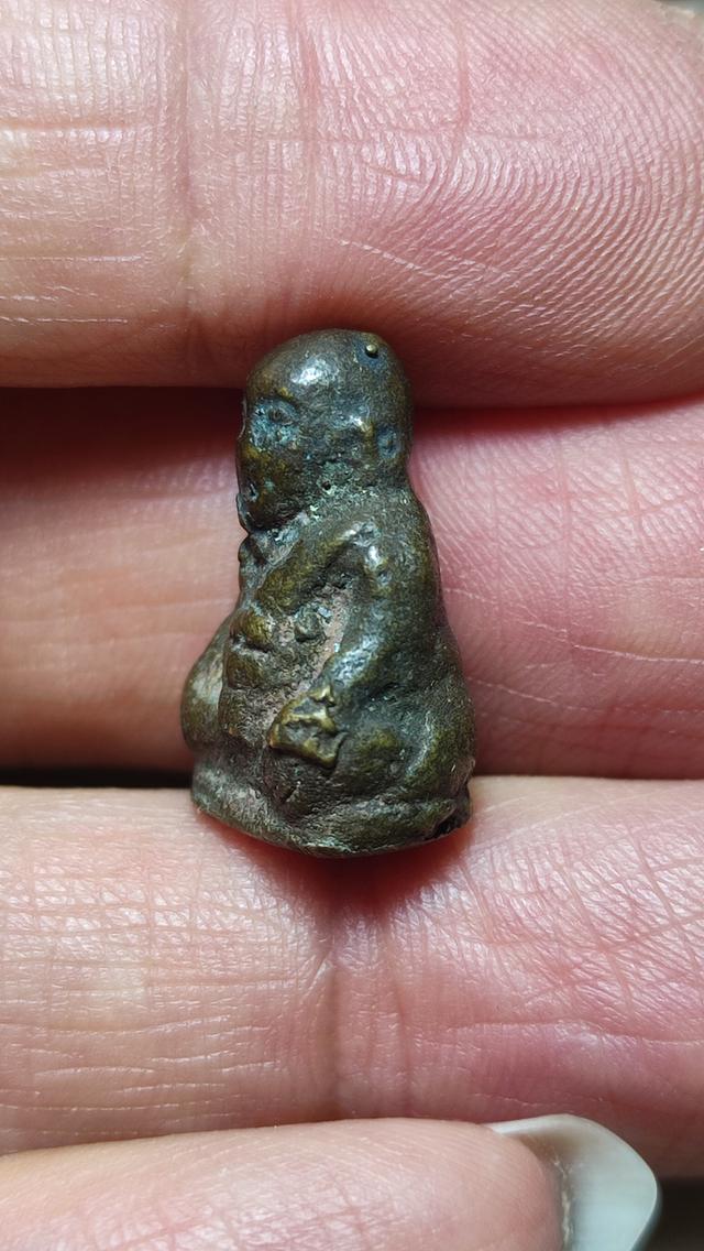 รูปหล่อเก่า หลวงพ่อเอม วัดคลองโป่ง รุ่นแรก สุโขทัย รูปที่ 2