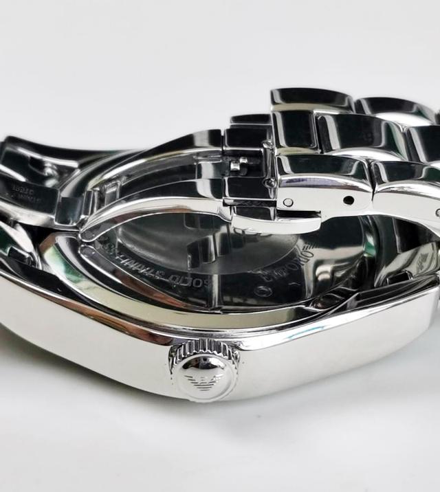 นาฬิกา Emporio Armani AR-0680 Silver Roman Dial ของแท้