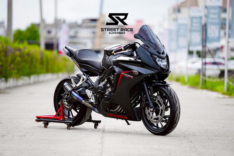 2018 Honda cbr 650f ปี 2018 สีดำ ทรงเท่ ของแต่งพอมี! 9