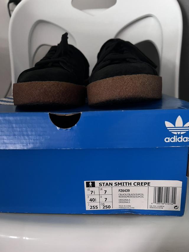 รองเท้า adidas stan smith crepe black fz6439