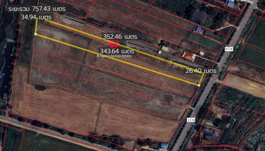 ขายที่ดินเปล่า 5-3-97 ไร่ ใกล้ชุมชนบ้านแหลม เพชรบุรี ไร่ละ1.2ล้านบาท 5