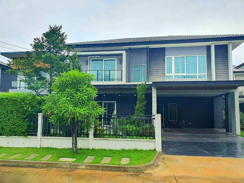 บ้านเดี่ยว 2 ชั้น มบ.เซนโทร วัชรพล ตกแต่งฟรีเฟอร์ พร้อมอยู่ น้ำไม่เคยท่วม 1